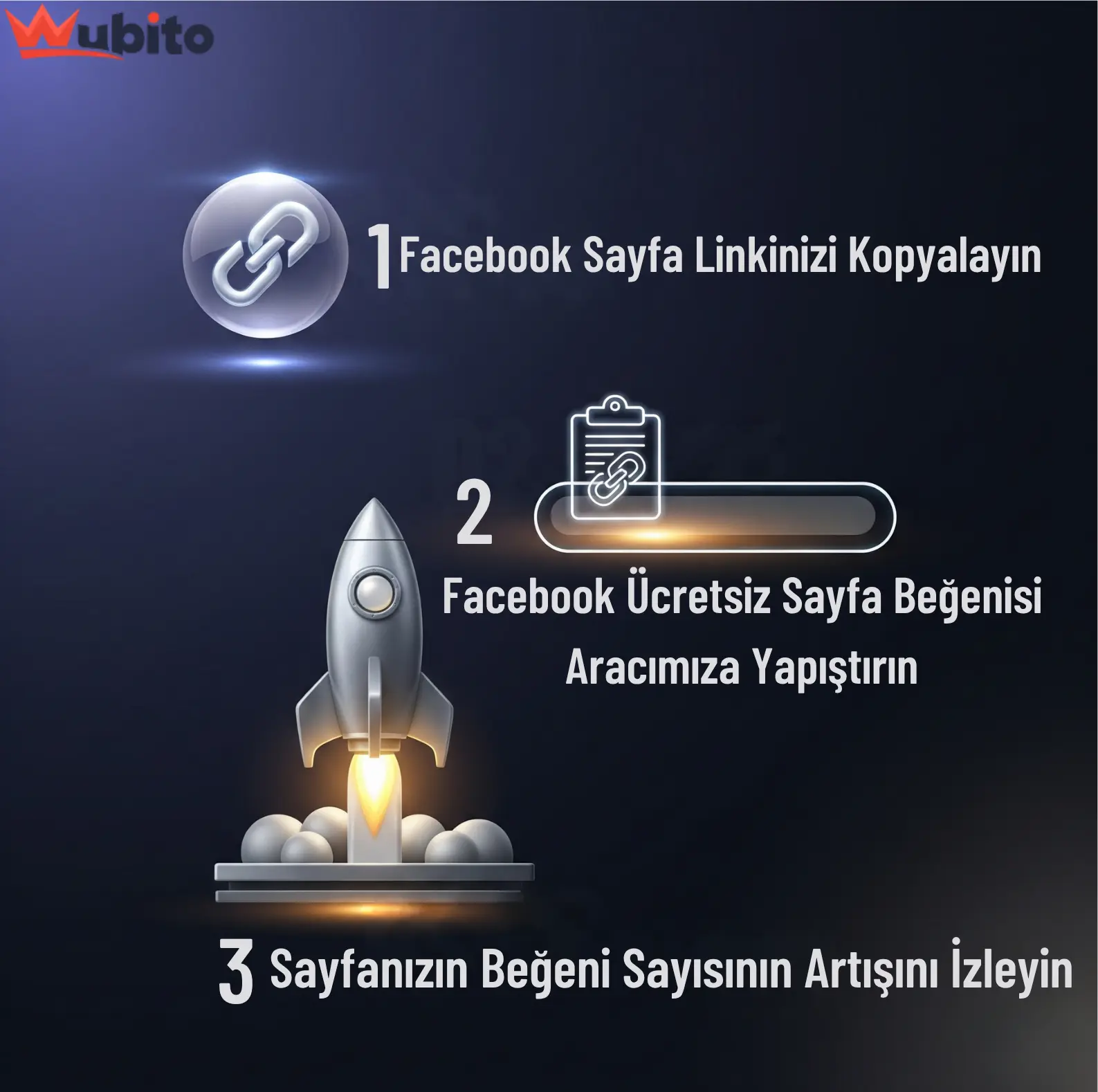 Facebook ucretsiz sayfa begenisi alma adimlari