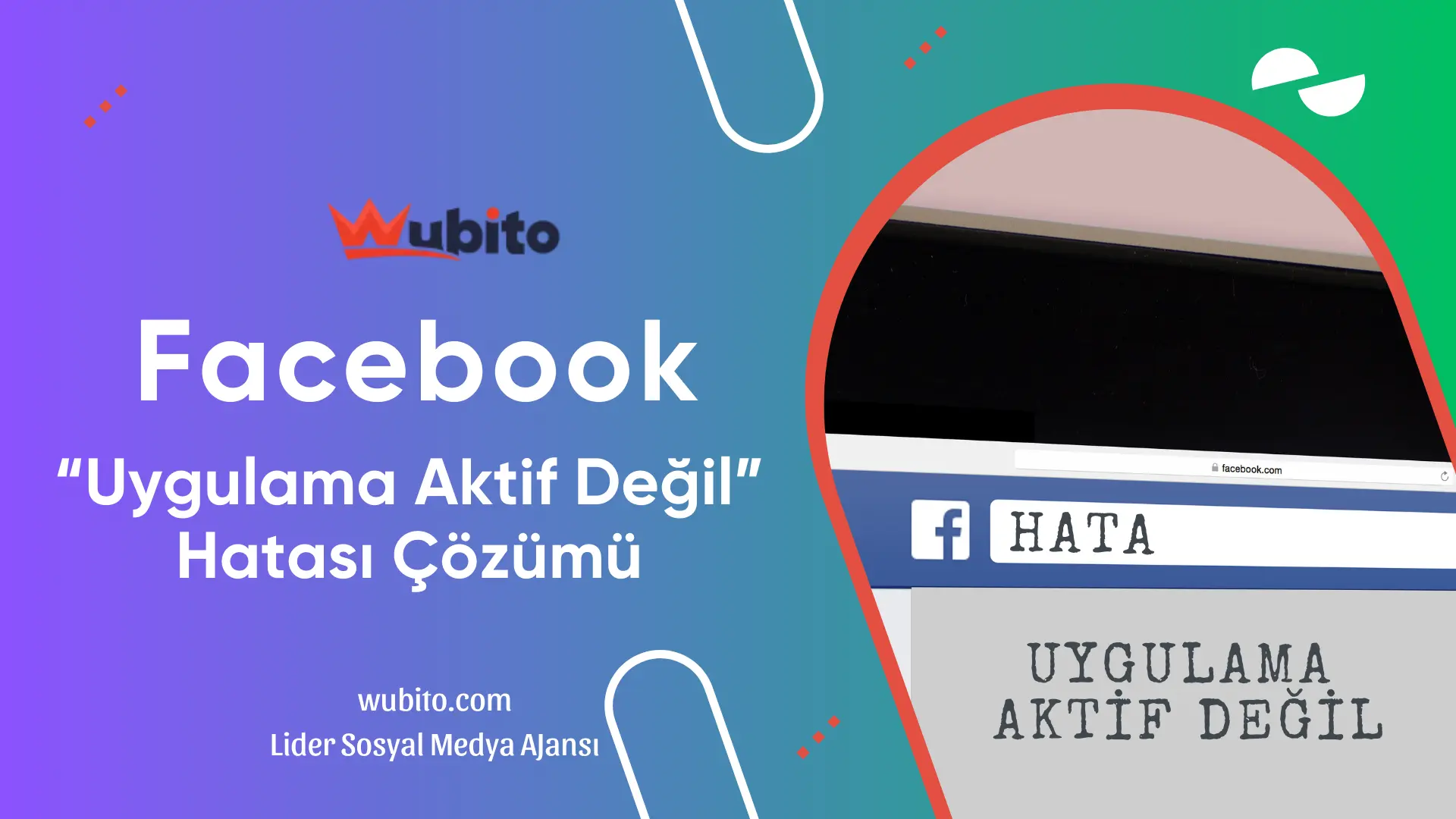 Facebook uygulama aktif degil hatasi cozumu