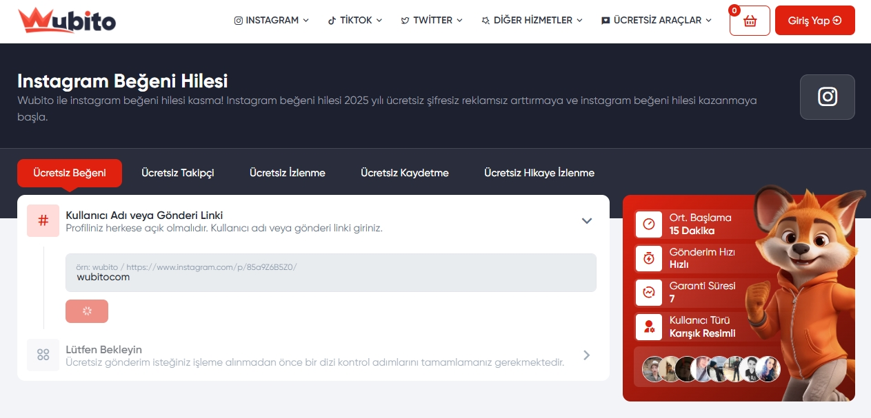 Instagram begeni hilesi nasil yapilir talep