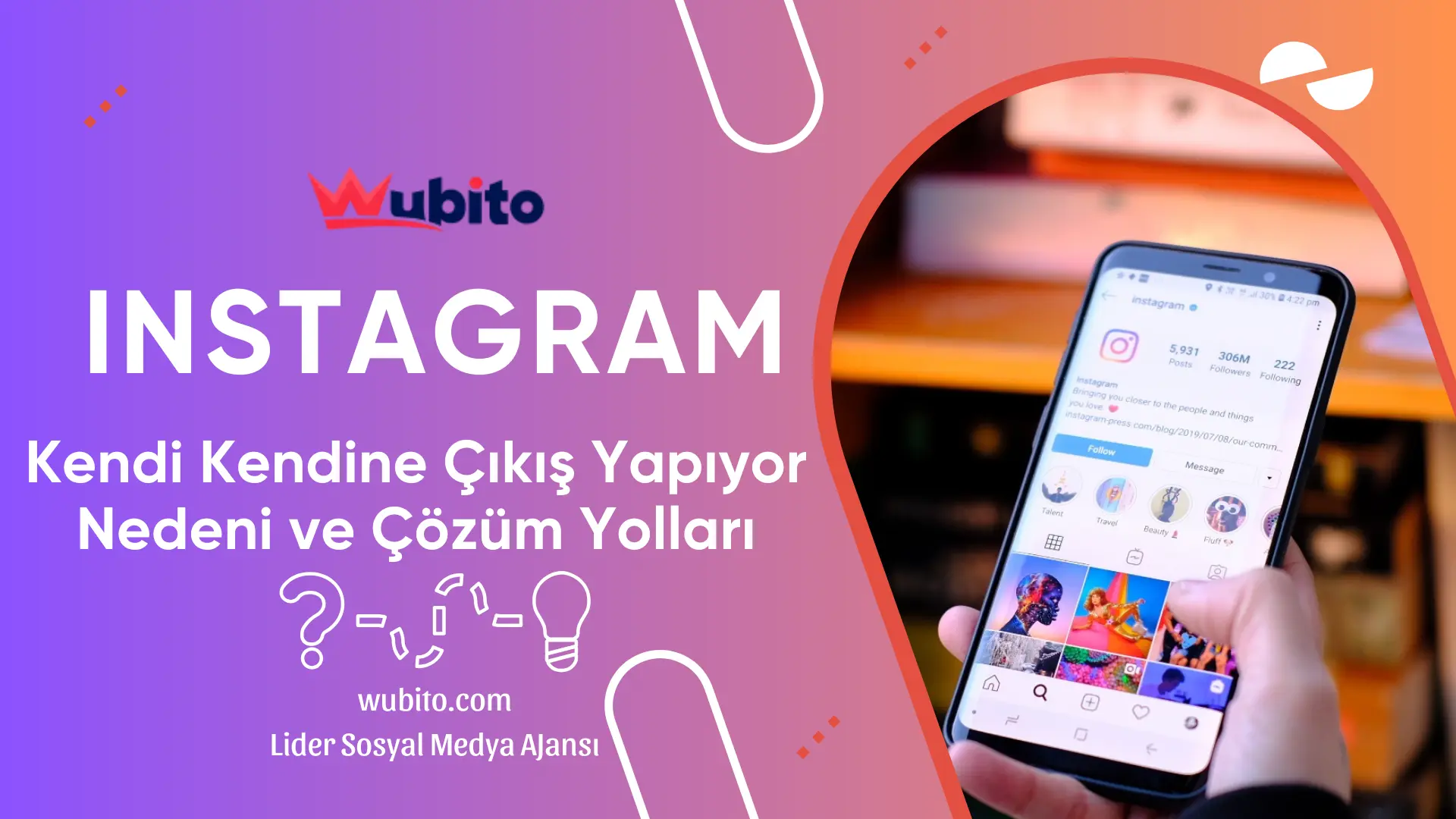 Instagram kendi kendine cikis yapiyor nedeni ve cozumu