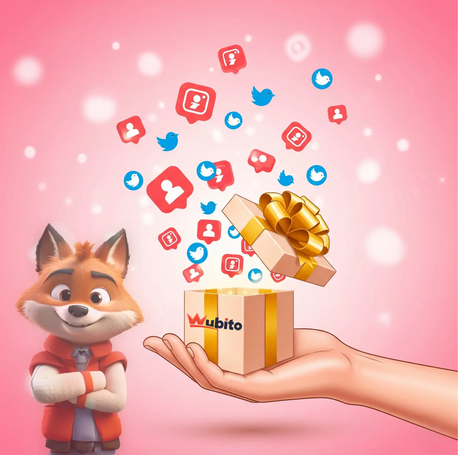 Ucretsiz takipci firsatlari Wubito-da