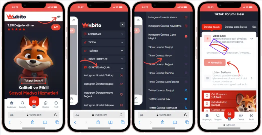 ücretsiz tiktok yorum hilesi nasil yapilir adimlar