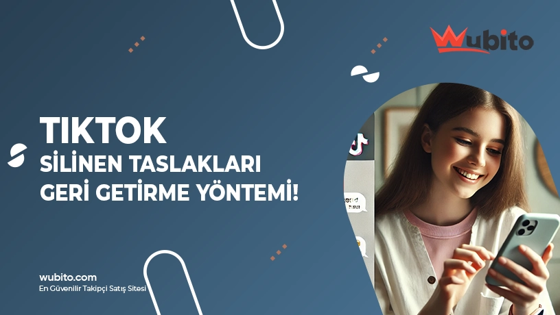 TikTok'tan Silinen Taslakları Geri Getirme